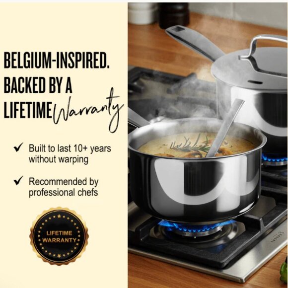 ALVA Stainless Steel Saucepan - Picture 6 of 9